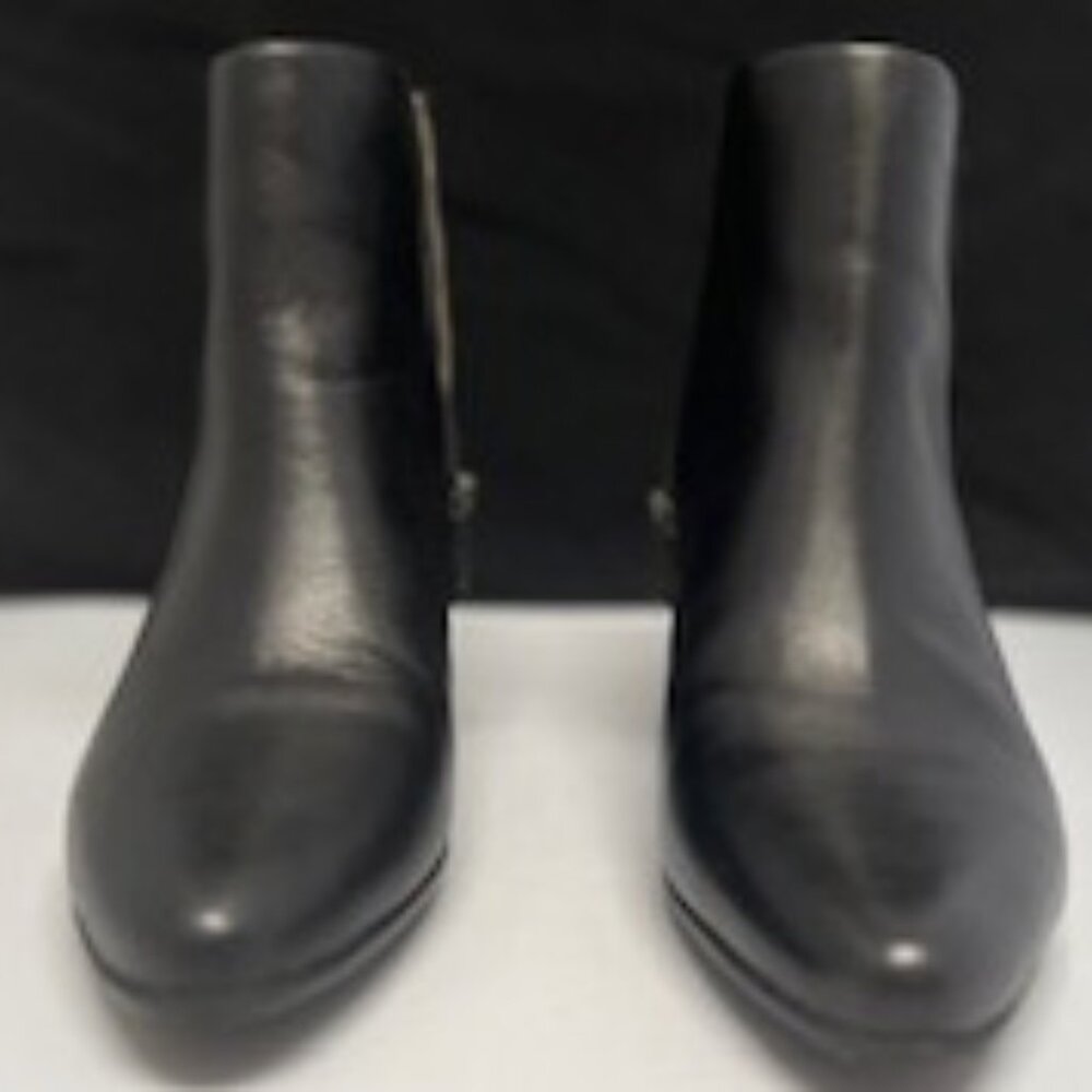 RockPort Camdyn Water Resistant Black Leather Bootie Womens Size 10 Wide - Picture 7 of 9